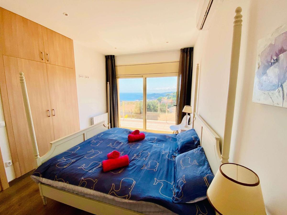 Luxury Villa Investingspain With Sea Views, Pool And Jacuzzi Льорет-де-Мар Экстерьер фото
