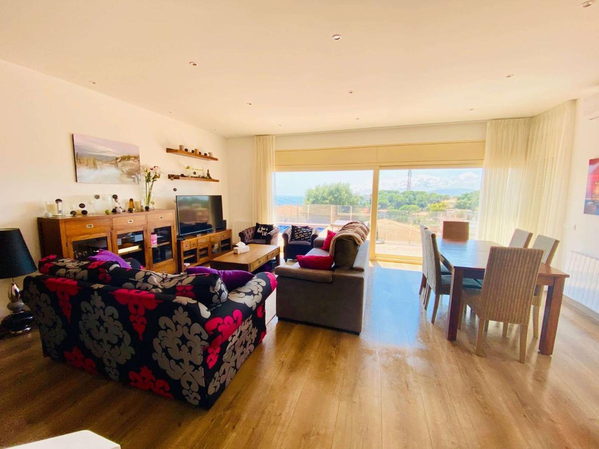 Luxury Villa Investingspain With Sea Views, Pool And Jacuzzi Льорет-де-Мар Экстерьер фото