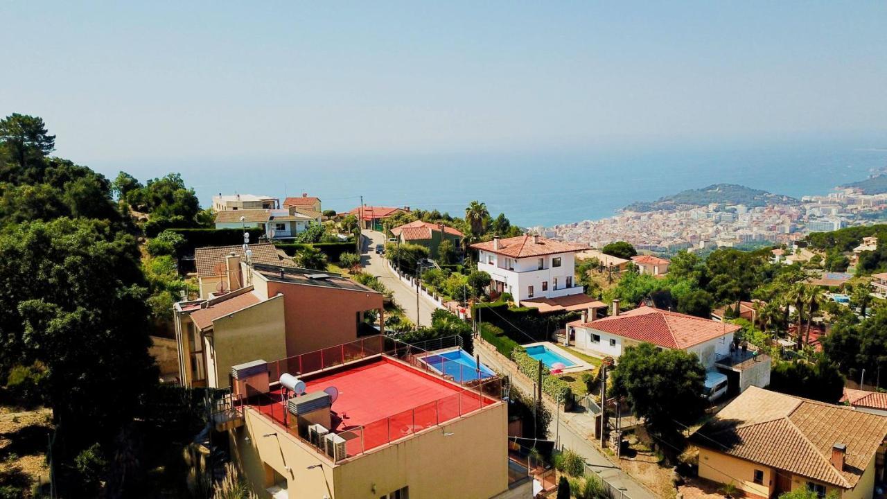 Luxury Villa Investingspain With Sea Views, Pool And Jacuzzi Льорет-де-Мар Экстерьер фото
