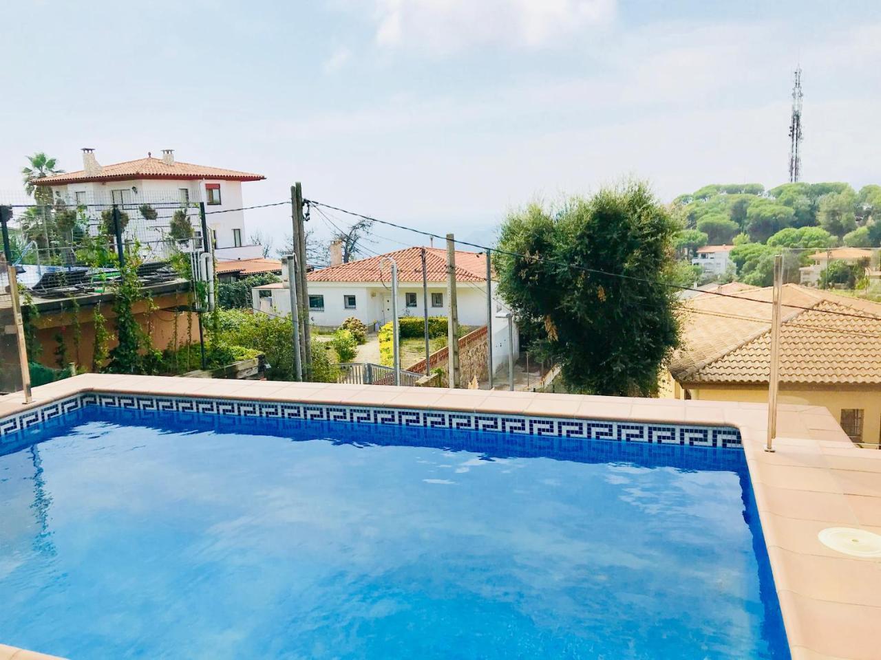 Luxury Villa Investingspain With Sea Views, Pool And Jacuzzi Льорет-де-Мар Экстерьер фото