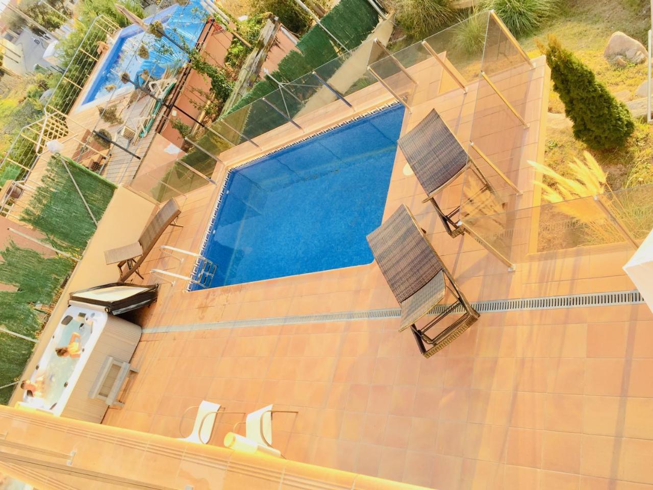 Luxury Villa Investingspain With Sea Views, Pool And Jacuzzi Льорет-де-Мар Экстерьер фото